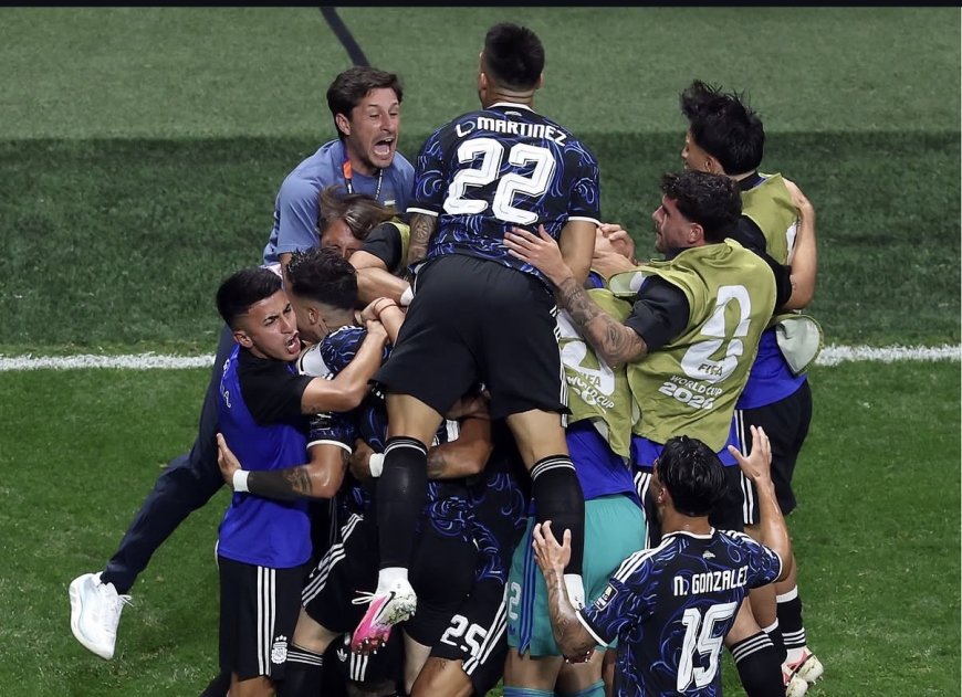 ARGENTINA REMONTÓ A INGLATERRA Y VA POR OTRA GLORIA MUNDIAL