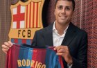 RODRI FUE PRESENTADO COMO NUEVO JUGADOR DEL BARCELONA