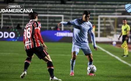 BOLÍVAR RESCATÓ UN EMPATE ANTE SÃO PAULO Y DEJÓ ABIERTA LA SERIE EN LA SUDAMERICANA