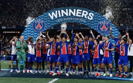 PSG DERROTÓ AL ASTON VILLA Y SE CORONÓ CAMPEÓN DE LA SUPERCOPA DE EUROPA