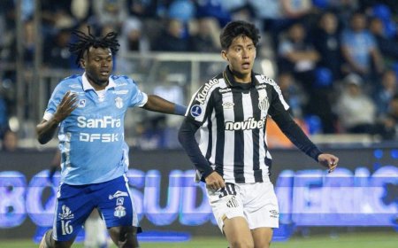 MIGUEL TERCEROS VOLVIÓ A SUMAR MINUTOS CON SANTOS TRAS CINCO PARTIDOS