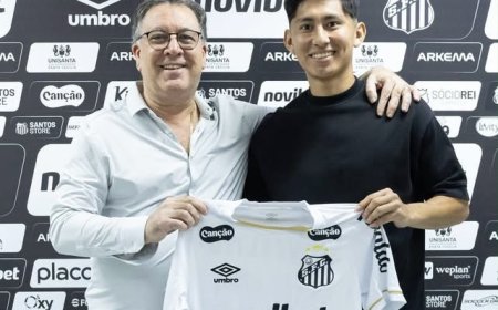 MIGUEL TERCEROS FIRMÓ SU RENOVACIÓN CON SANTOS HASTA 2029