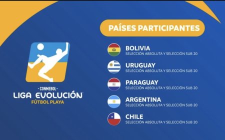 BOLIVIA ALBERGARÁ LA LIGA DE EVOLUCIÓN DE FÚTBOL PLAYA ZONA SUR