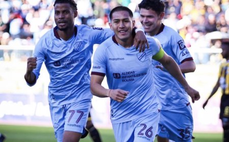 BOLÍVAR SUPERÓ A THE STRONGEST EN UNA FIESTA DE GOLES