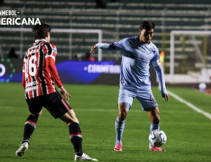 BOLÍVAR RESCATÓ UN EMPATE ANTE SÃO PAULO Y DEJÓ ABIERTA LA SERIE EN LA SUDAMERICANA