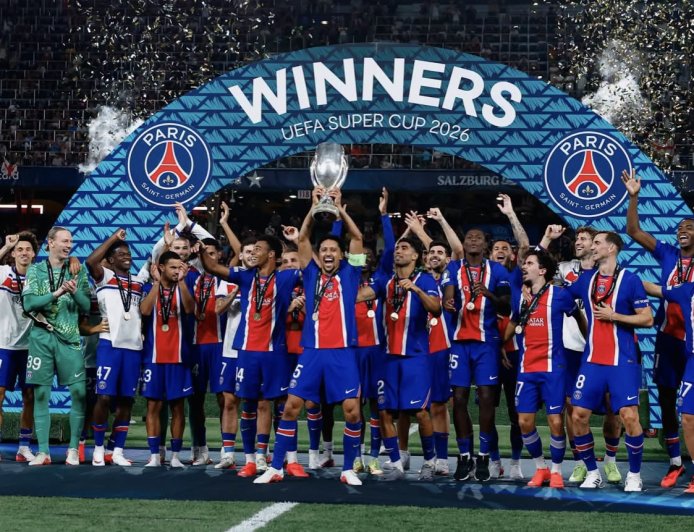 PSG DERROTÓ AL ASTON VILLA Y SE CORONÓ CAMPEÓN DE LA SUPERCOPA DE EUROPA
