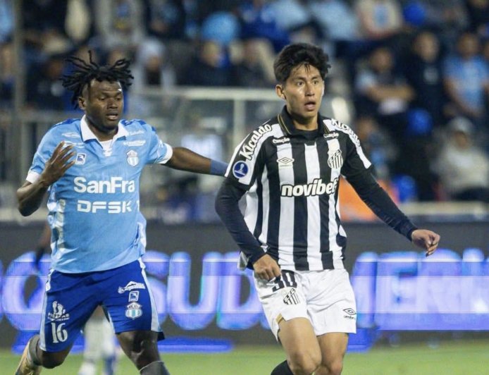 MIGUEL TERCEROS VOLVIÓ A SUMAR MINUTOS CON SANTOS TRAS CINCO PARTIDOS