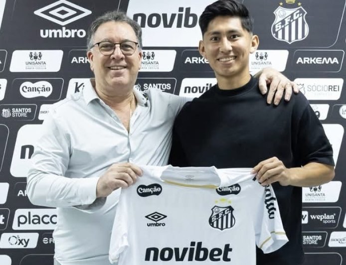 MIGUEL TERCEROS FIRMÓ SU RENOVACIÓN CON SANTOS HASTA 2029