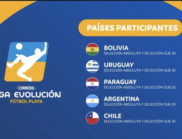 BOLIVIA ALBERGARÁ LA LIGA DE EVOLUCIÓN DE FÚTBOL PLAYA ZONA SUR