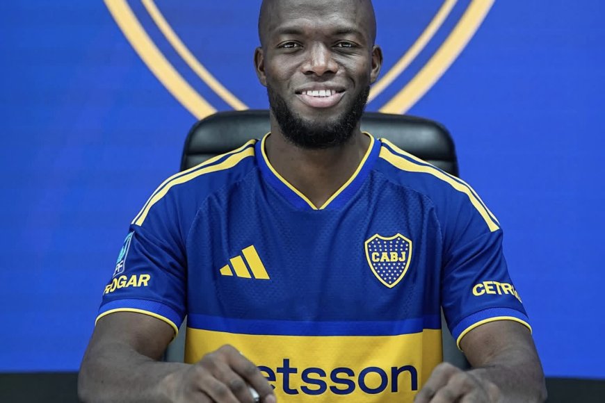 ENNER VALENCIA INICIÓ UN NUEVO RETO EN SU CARRERA CON BOCA JUNIORS