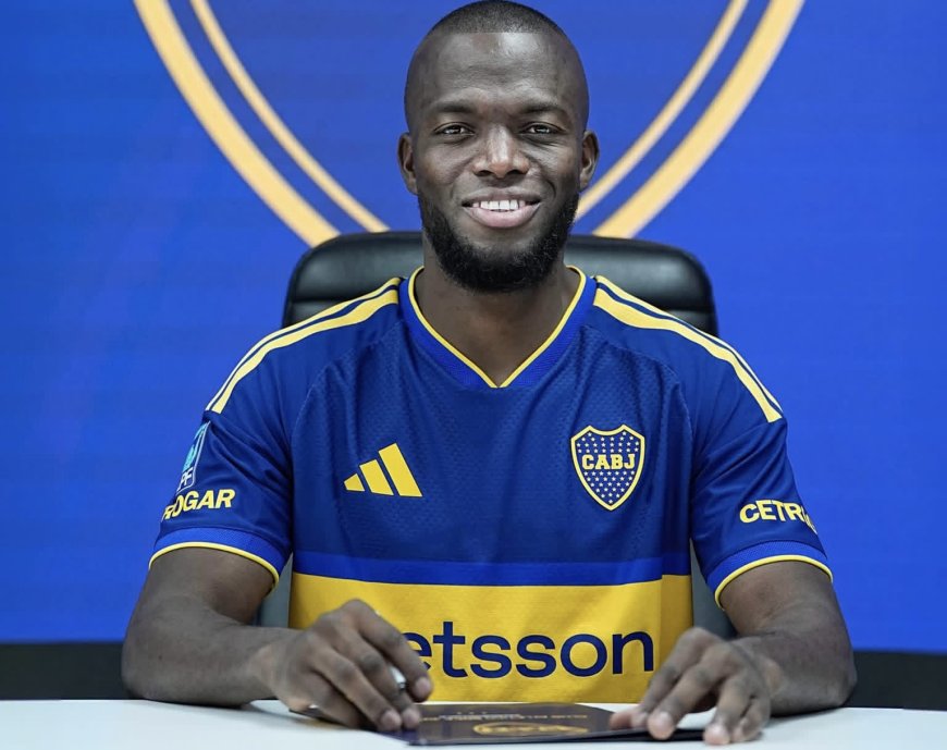 ENNER VALENCIA INICIÓ UN NUEVO RETO EN SU CARRERA CON BOCA JUNIORS