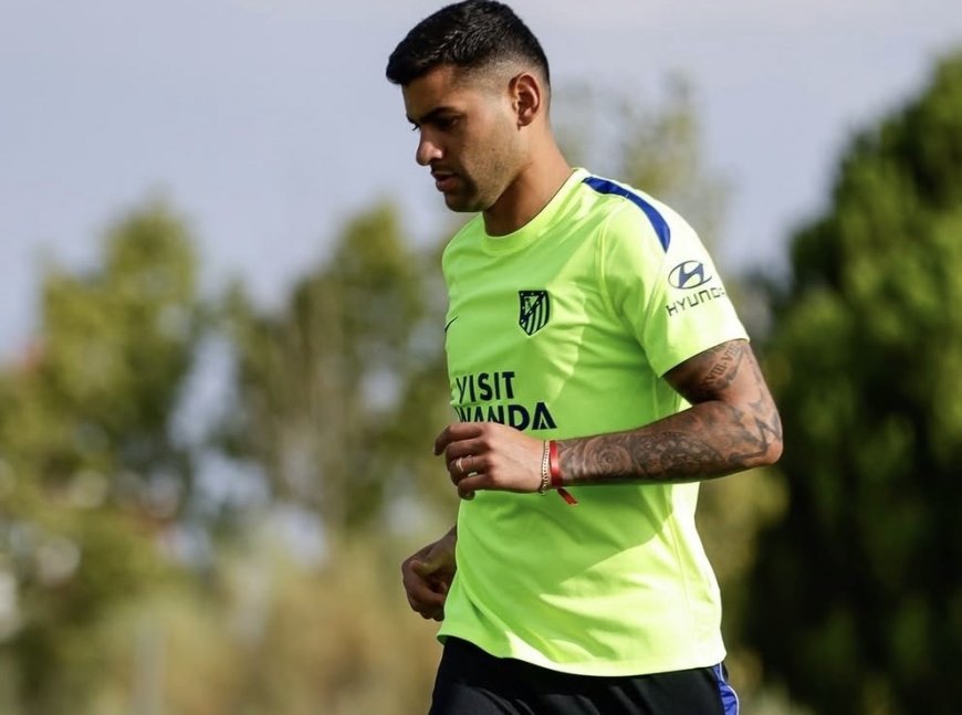 CRISTIAN ROMERO FUE PRESENTADO EN EL ATLÉTICO DE MADRID
