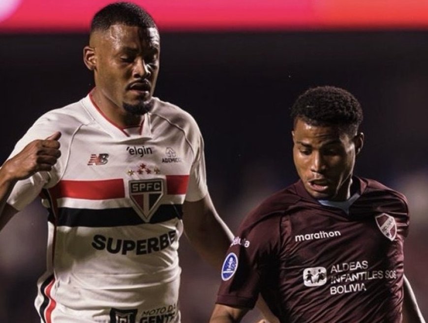 BOLÍVAR CAYÓ ANTE SÃO PAULO Y QUEDÓ ELIMINADO DE LA COPA SUDAMERICANA