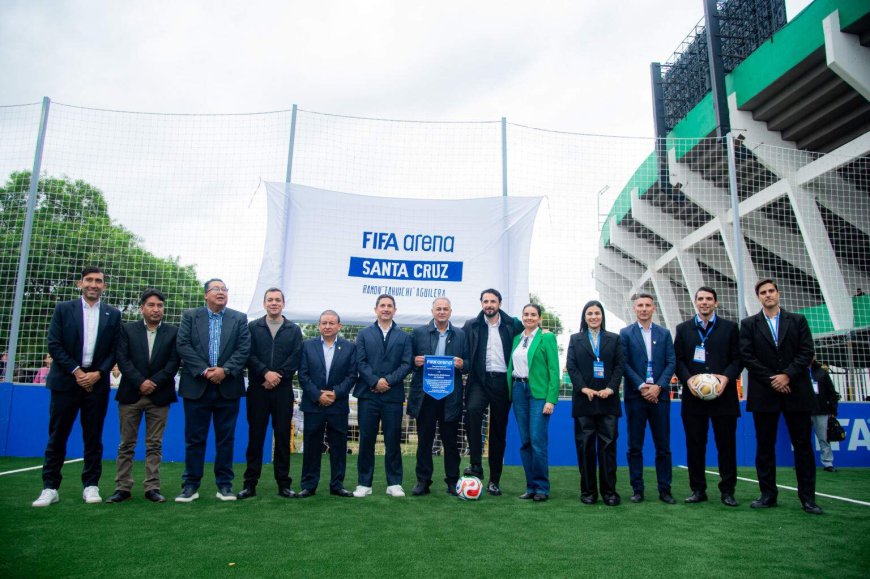 FBF INAUGURÓ LA FIFA ARENA SANTA CRUZ