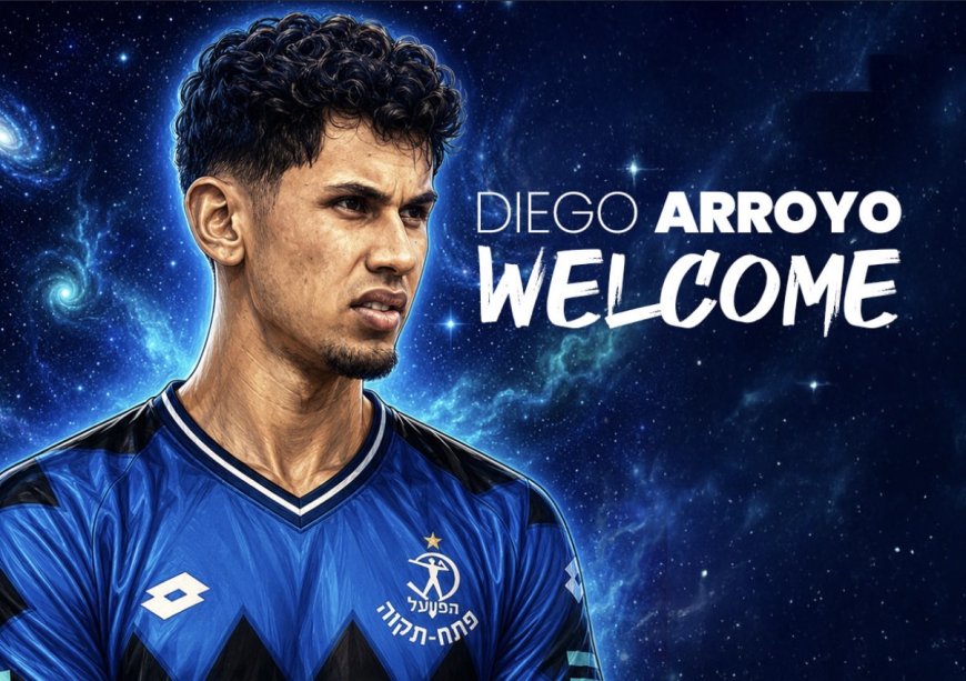 DIEGO ARROYO FUE PRESENTADO COMO NUEVO REFUERZO DEL HAPOEL PETAH TIKVA