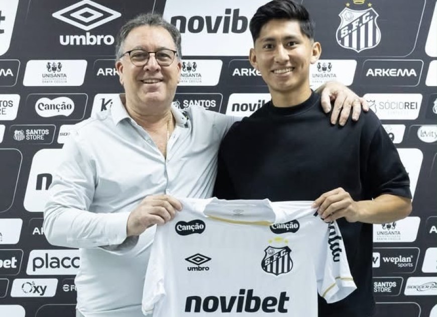 MIGUEL TERCEROS FIRMÓ SU RENOVACIÓN CON SANTOS HASTA 2029