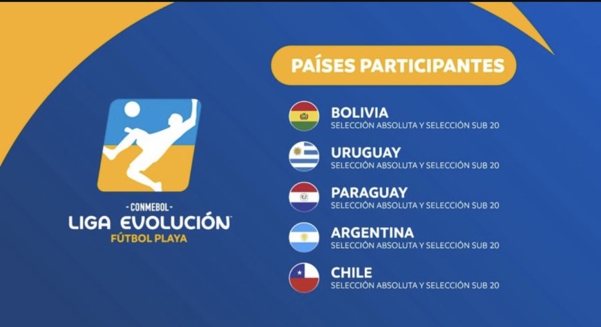 BOLIVIA ALBERGARÁ LA LIGA DE EVOLUCIÓN DE FÚTBOL PLAYA ZONA SUR