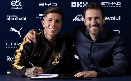 ENZO FERNÁNDEZ DA EL SALTO AL MANCHESTER CITY Y ABRE UN NUEVO CAPÍTULO EN SU CARRERA