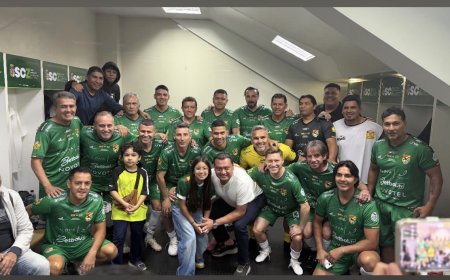 BOLIVIA REMONTÓ Y EMPATÓ ANTE BRASIL EN UN PARTIDAZO DE LEYENDAS
