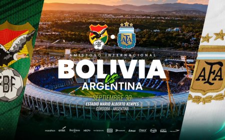 BOLIVIA ENFRENTARÁ A ARGENTINA EN CÓRDOBA