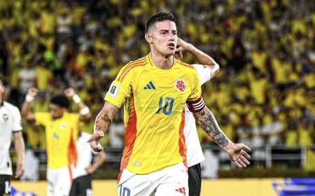 JAMES RODRÍGUEZ DIJO ADIÓS A LA SELECCIÓN COLOMBIA
