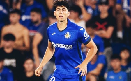ÓSCAR LÓPEZ VOLVIÓ A SUMAR MINUTOS EN LA PRIMERA DIVISIÓN DE ESPAÑA