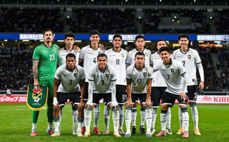 BOLIVIA JUGARÁ UN AMISTOSO ANTE UNA SELECCIÓN AFRICANA