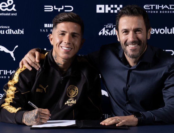 ENZO FERNÁNDEZ DA EL SALTO AL MANCHESTER CITY Y ABRE UN NUEVO CAPÍTULO EN SU CARRERA