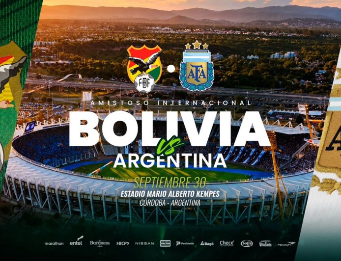 BOLIVIA ENFRENTARÁ A ARGENTINA EN CÓRDOBA