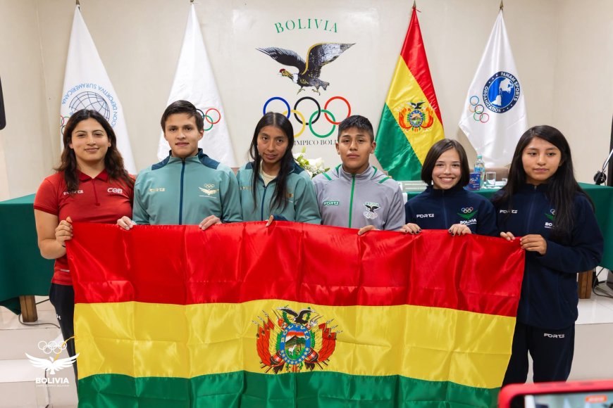 BOLIVIA ENTREGÓ LA TRICOLOR PARA LOS JUEGOS SURAMERICANOS SANTA FE 2026