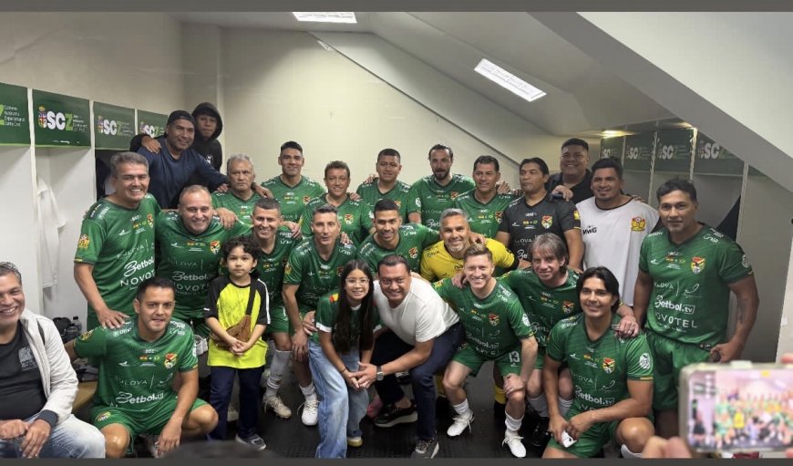 BOLIVIA REMONTÓ Y EMPATÓ ANTE BRASIL EN UN PARTIDAZO DE LEYENDAS