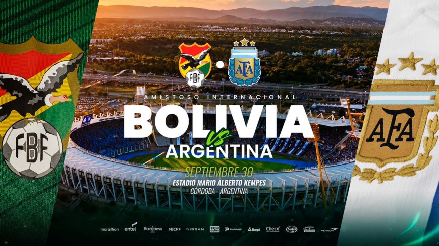 BOLIVIA ENFRENTARÁ A ARGENTINA EN CÓRDOBA