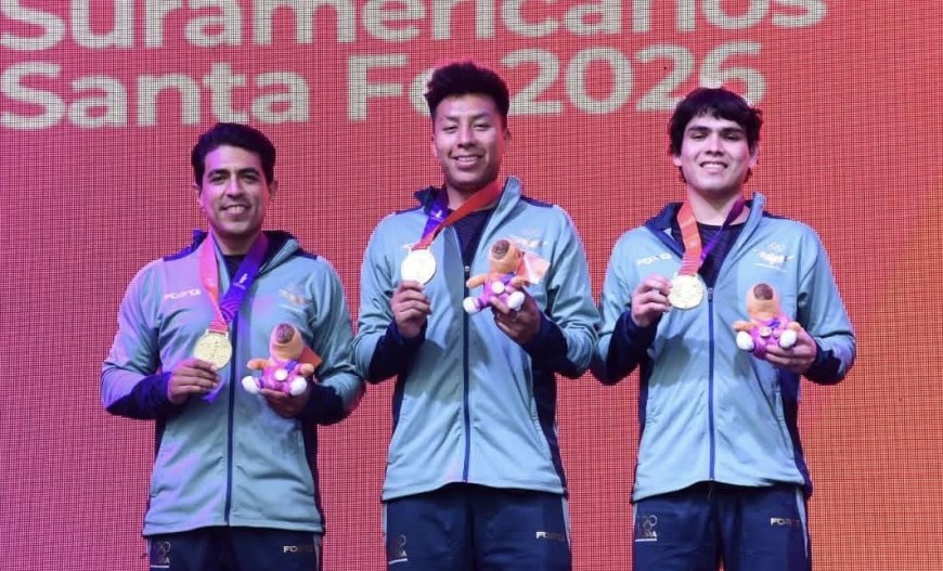 BOLIVIA CERRÓ SANTA FE 2026 CON 16 MEDALLAS