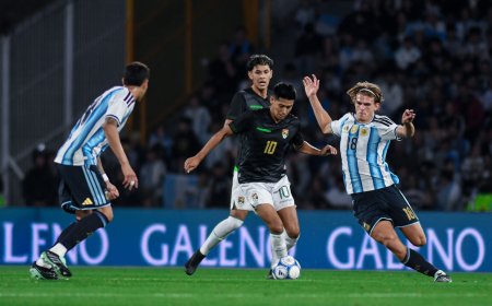 ARGENTINA GOLEÓ A BOLIVIA Y LE DIO UN DURO GOLPE EN CÓRDOBA