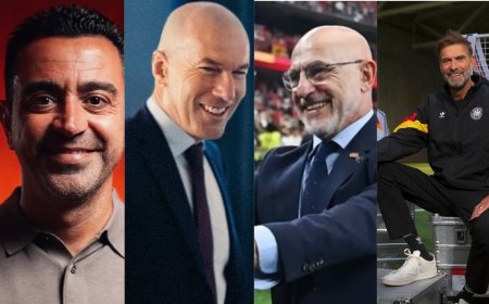 XAVI, ZIDANE, DE LA FUENTE Y KLOPP: CUATRO CAMINOS DISTINTOS EN LA NATIONS LEAGUE