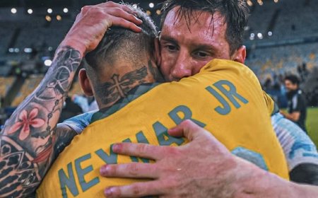 NEYMAR A MESSI: “EL MUNDO TE AGRADECE TODO LO QUE HICISTE POR EL FÚTBOL”