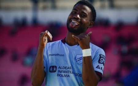 BOLÍVAR VENCIÓ A NACIONAL POTOSÍ CON UN LAMPE SALVADOR