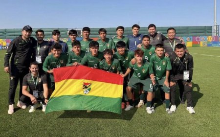 BOLIVIA COMENZÓ CON UNA VICTORIA SU CAMINO EN EL TORNEO SUB-15 DE LA FIFA