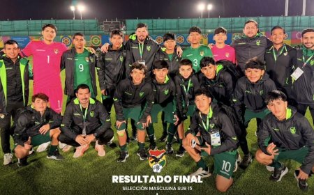 BOLIVIA SUB-15 SUMÓ SU TERCERA VICTORIA CONSECUTIVA EN EL MUNDIAL