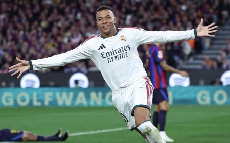 MBAPPÉ SILENCIÓ EL CAMP NOU Y EL REAL MADRID SE QUEDÓ CON EL CLÁSICO
