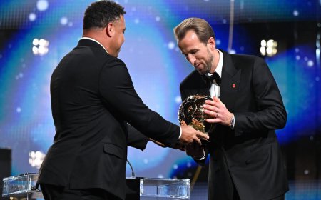 HARRY KANE CONQUISTÓ EL BALÓN DE ORO Y CORONÓ UNA TEMPORADA HISTÓRICA