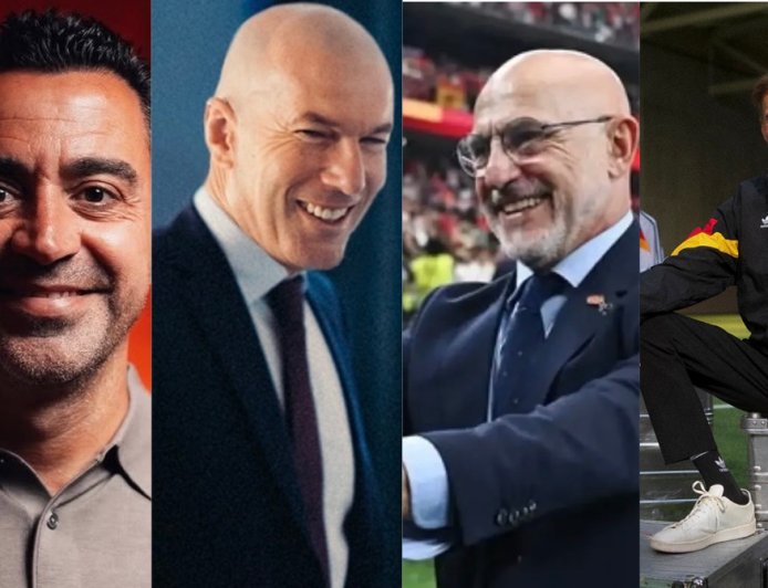 XAVI, ZIDANE, DE LA FUENTE Y KLOPP: CUATRO CAMINOS DISTINTOS EN LA NATIONS LEAGUE