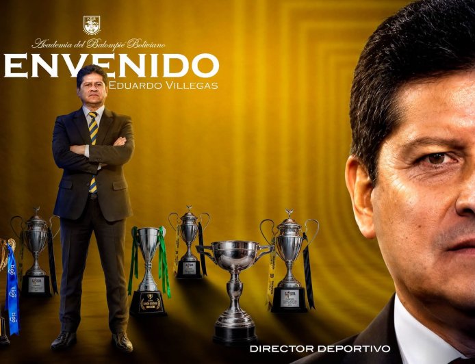 EDUARDO VILLEGAS ASUME LA GERENCIA DEPORTIVA DE ABB Y JAIME JEMIO SERÁ EL DT