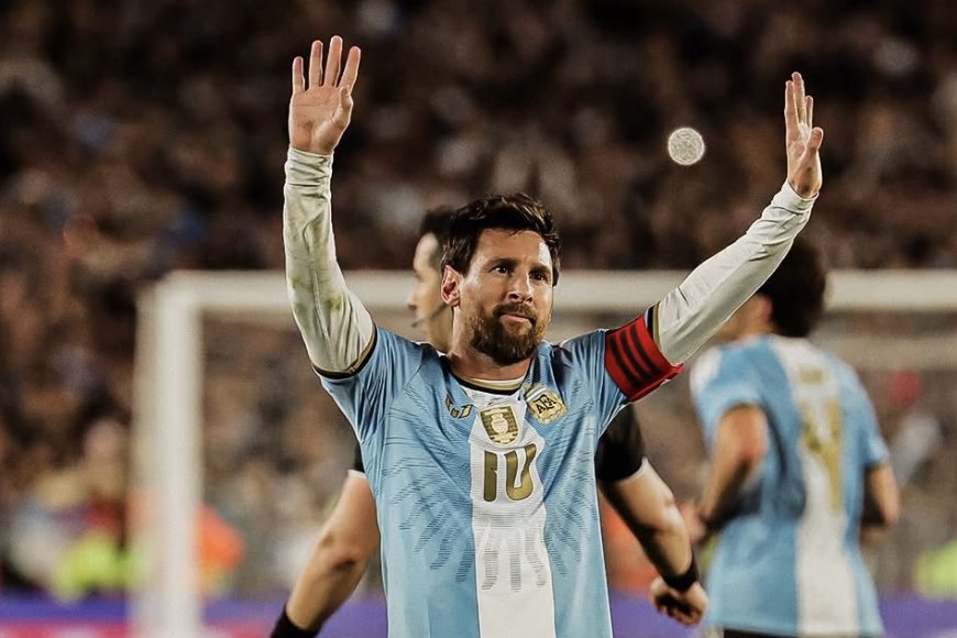 LIONEL MESSI CERRÓ SU HISTORIA CON ARGENTINA CON UNA VICTORIA Y UN EMOTIVO HOMENAJE