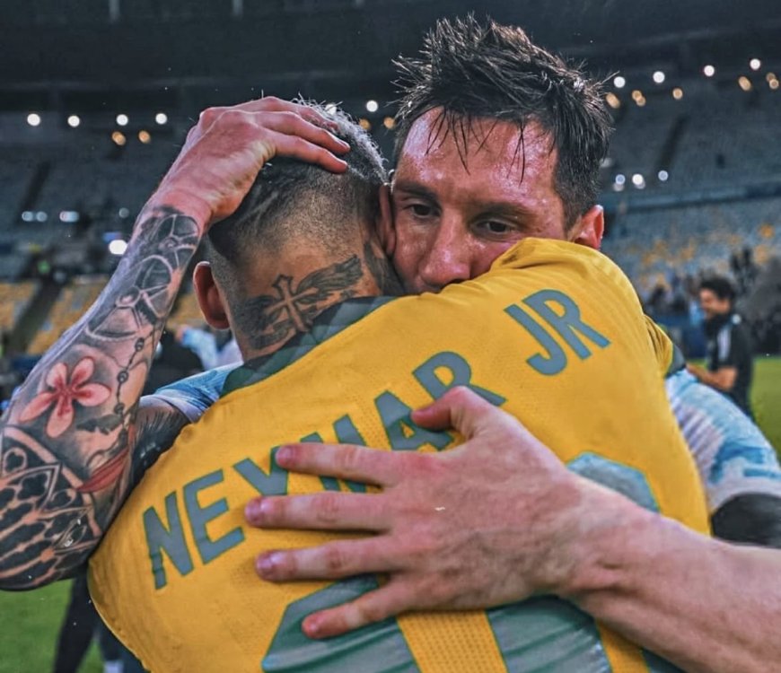 NEYMAR A MESSI: “EL MUNDO TE AGRADECE TODO LO QUE HICISTE POR EL FÚTBOL”
