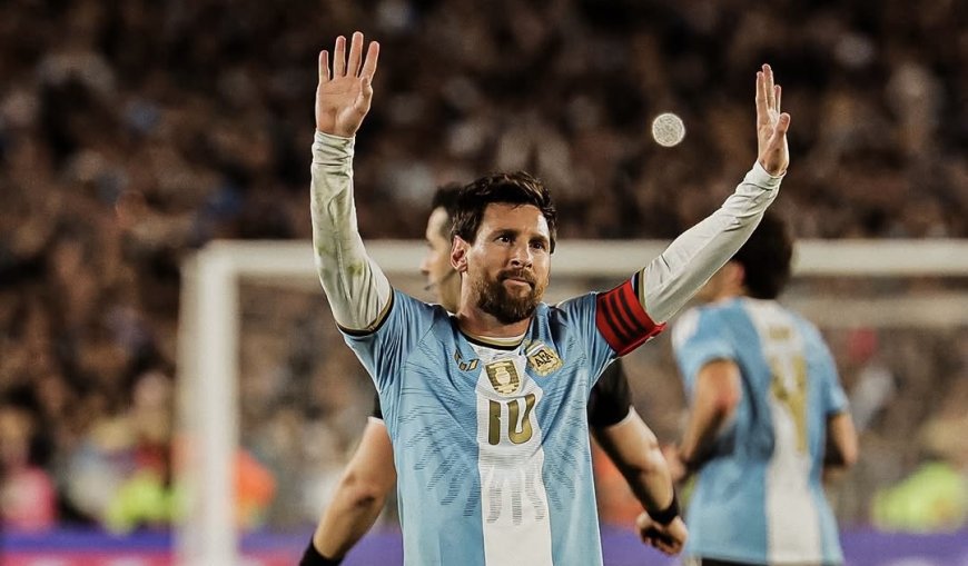 LIONEL MESSI CERRÓ SU HISTORIA CON ARGENTINA CON UNA VICTORIA Y UN EMOTIVO HOMENAJE