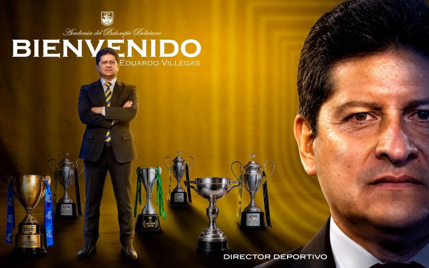 EDUARDO VILLEGAS ASUME LA GERENCIA DEPORTIVA DE ABB Y JAIME JEMIO SERÁ EL DT